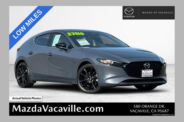 Polymetal Gray Metallic 2025 Mazda MAZDA3 2.5 S Carbon Edition Hatchback AWD Hatchback All-Wheel Drive 6-Speed Automatic