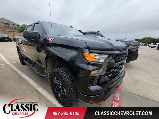 Black 2024 Chevrolet Silverado 1500 Pickup Truck Four-Wheel Drive Automatic