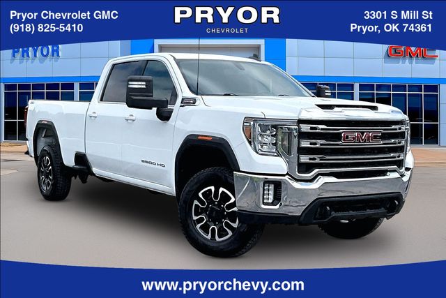 White 2020 GMC Sierra 3500HD Pickup Truck Four-Wheel Drive 6-Speed Automatic