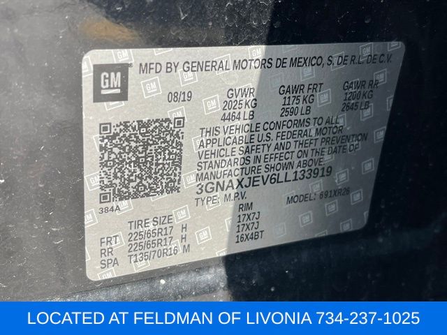 Used 2020 Chevrolet Equinox For Sale in Livonia, MI