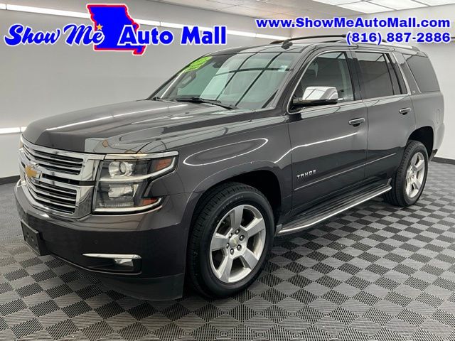Gray (Tungsten Metallic) 2015 Chevrolet Tahoe SUV / Crossover Four-Wheel Drive 6-Speed Automatic Overdrive