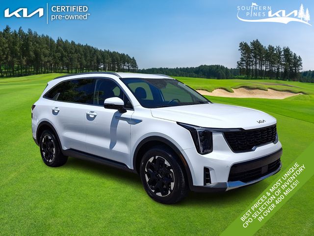 Glacial White Pearl 2024 Kia Sorento SUV / Crossover Front-Wheel Drive 8-Speed Automatic