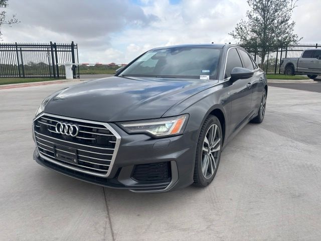 Daytona Gray Pearl 2021 Audi A6 quattro Premium Plus 55 TFSI AWD Sedan All-Wheel Drive 7-Speed Automatic