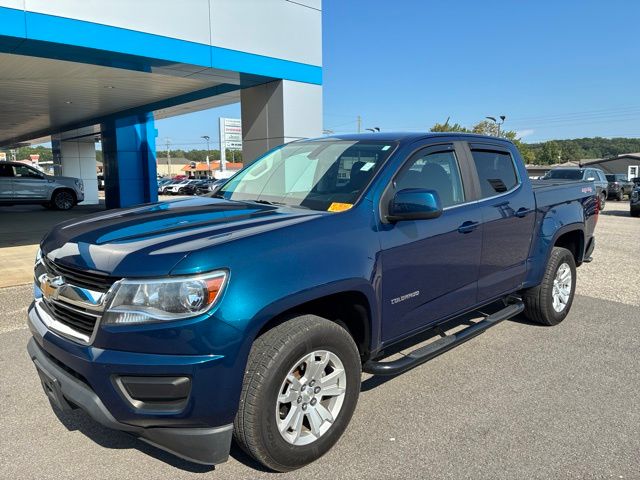 Pacific Blue Metallic 2020 Chevrolet Colorado Pickup Truck Four-Wheel Drive 8-Speed Automatic