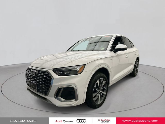 Ibis White 2023 Audi Q5 Sportback Sedan All-Wheel Drive 7-Speed Automatic