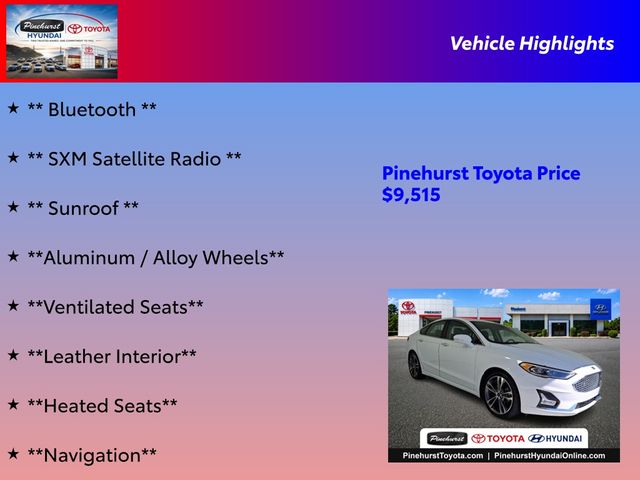 Used 2019 Ford Fusion Sedan