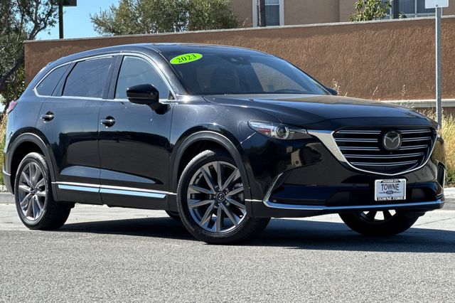 Jet Black 2023 Mazda CX-9 Grand Touring AWD SUV / Crossover All-Wheel Drive 6-Speed Automatic