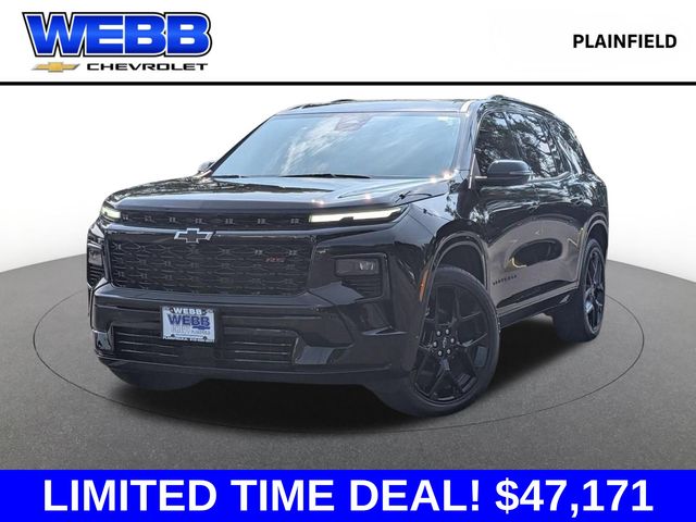 Mosaic Black Metallic 2025 Chevrolet Traverse SUV / Crossover Front-Wheel Drive 8-Speed Automatic