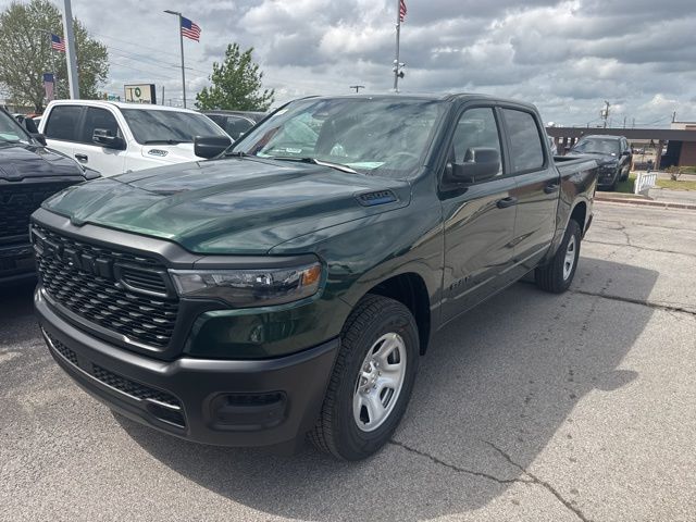 Serrano Green Metallic 2026 RAM 1500 Tradesman Crew Cab 4WD Pickup Truck Four-Wheel Drive 8-Speed Automatic