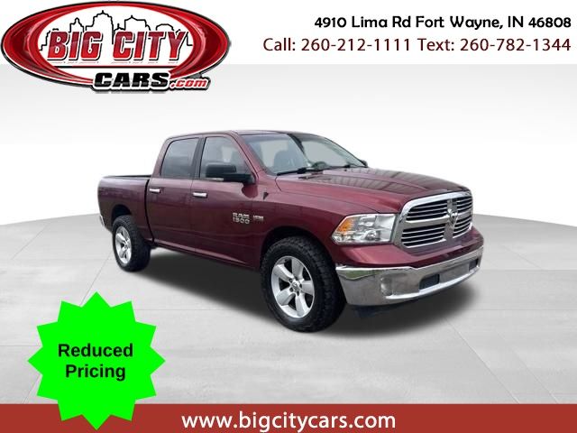 Delmonico Red Pearlcoat 2017 RAM 1500 SLT Crew Cab 4WD Pickup Truck Four-Wheel Drive 8-Speed Automatic
