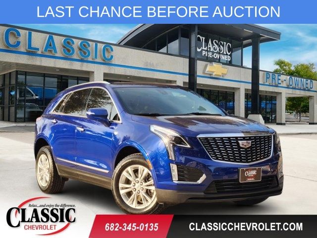 Opulent Blue Metallic 2023 Cadillac XT5 Luxury FWD SUV / Crossover Front-Wheel Drive 9-Speed Automatic