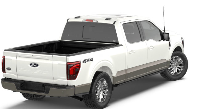 New 2026 Star White Metallic Tri-Coat Ford King Ranch image 3