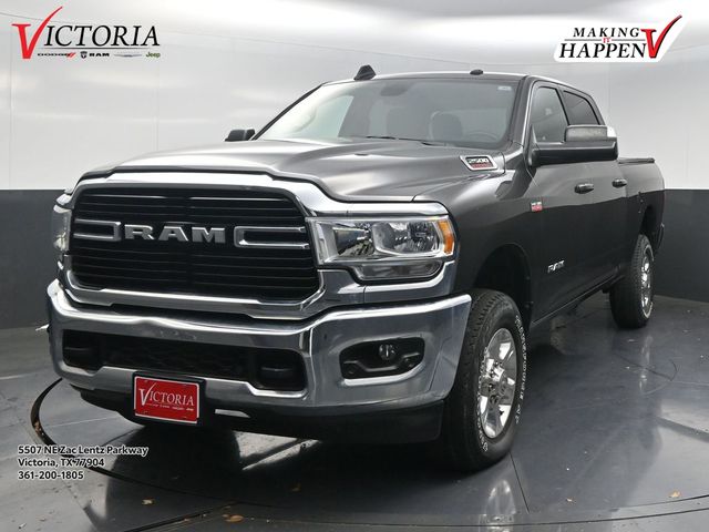 Gray (Granite Crystal Metallic Clearcoat) 2021 RAM 2500 Big Horn Crew Cab 4WD Pickup Truck Four-Wheel Drive 8-Speed Automatic
