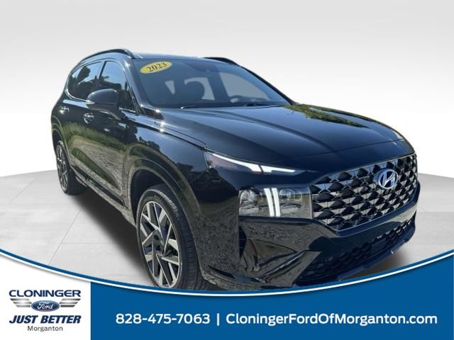 Twilight Black 2023 Hyundai Santa Fe SUV / Crossover All-Wheel Drive Automatic
