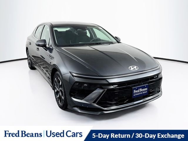 Portofino Gray 2024 Hyundai Sonata Sedan Front-Wheel Drive 8-Speed Automatic