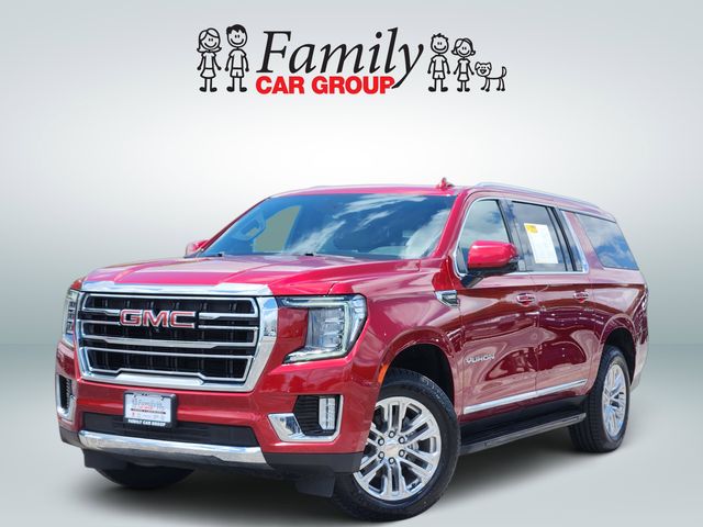 Volcanic Red Tintcoat 2023 GMC Yukon XL SLT RWD SUV / Crossover 4X2