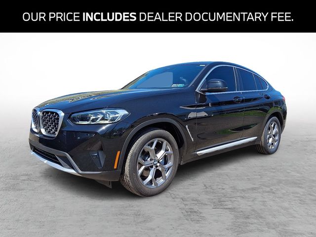 Black Sapphire Metallic 2024 BMW X4 SUV / Crossover All-Wheel Drive 8-Speed Automatic