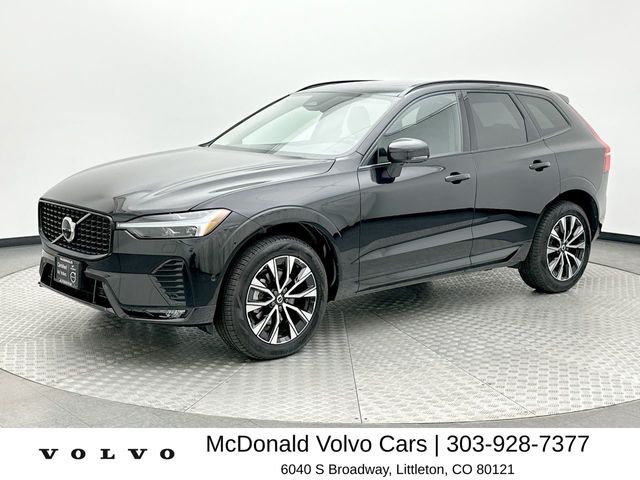 Onyx Black Metallic 2025 Volvo XC60 B5 Plus Dark Theme AWD SUV / Crossover All-Wheel Drive Automatic