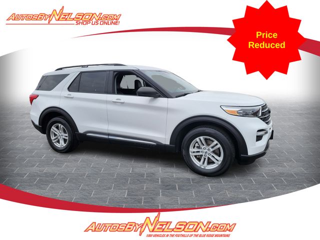 Oxford White 2024 Ford Explorer SUV / Crossover All-Wheel Drive Automatic