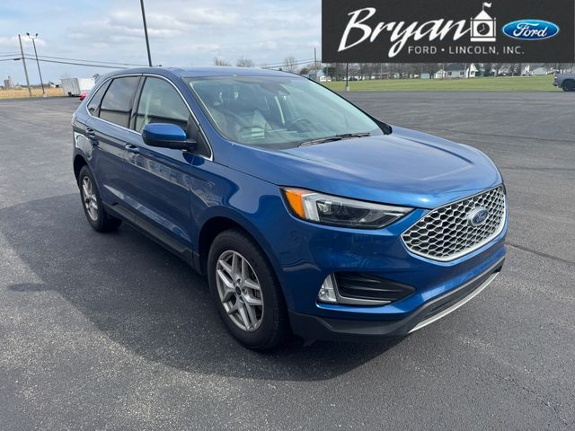 Atlas Blue Metallic 2023 Ford Edge SEL AWD SUV / Crossover All-Wheel Drive 8-Speed Automatic