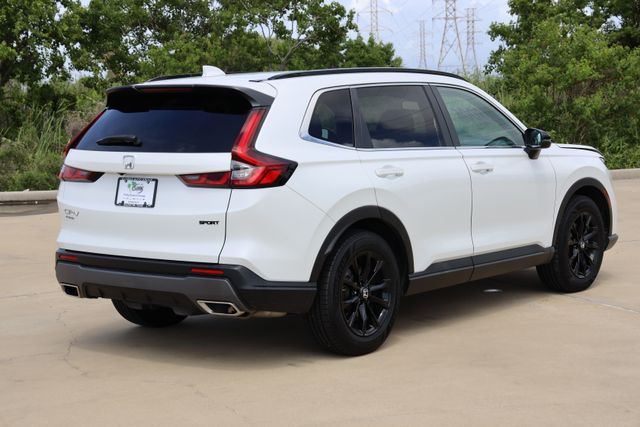 2023 Honda CR-V Hybrid Sport White at Martin Chrysler Dodge Jeep Ram