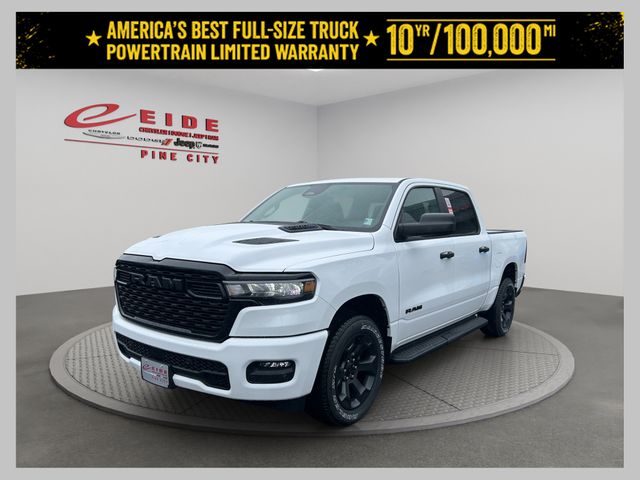 Bright White Clearcoat 2026 RAM 1500 Pickup Truck Four-Wheel Drive 8-Speed Automatic
