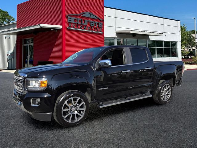 Onyx Black 2019 GMC Canyon Denali Crew Cab 4WD Pickup Truck Four-Wheel Drive 8-Speed Automatic
