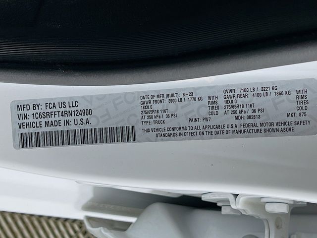 Used 2024 White Ram Big Horn/Lone Star image 28
