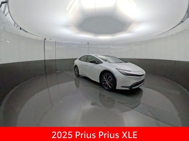 White (Wind Chill Pearl) 2025 Toyota Prius Hatchback Front-Wheel Drive Continuously Variable Transmission