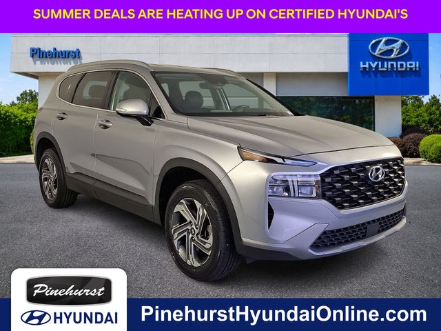 Silver 2023 Hyundai Santa Fe SUV / Crossover All-Wheel Drive 8-Speed Automatic