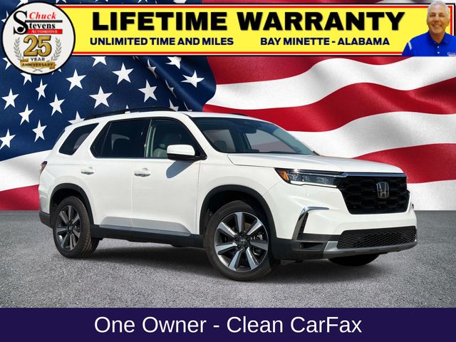White 2025 Honda Pilot SUV / Crossover Front-Wheel Drive Automatic