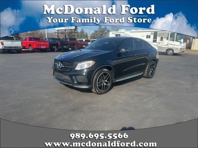 Black 2016 Mercedes-Benz GLE AMG GLE 450 4MATIC SUV / Crossover All-Wheel Drive 9-Speed Automatic