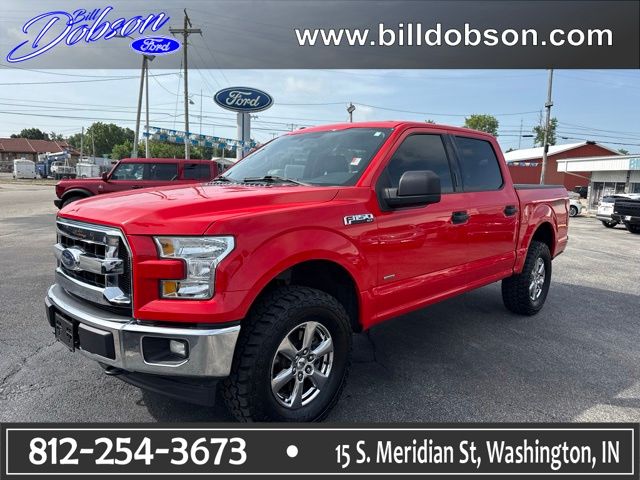 Race Red 2017 Ford F-150 Pickup Truck Four-Wheel Drive Automatic