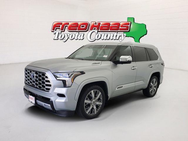 Celestial Silver Metallic 2023 Toyota Sequoia Capstone 4WD SUV / Crossover Four-Wheel Drive Automatic