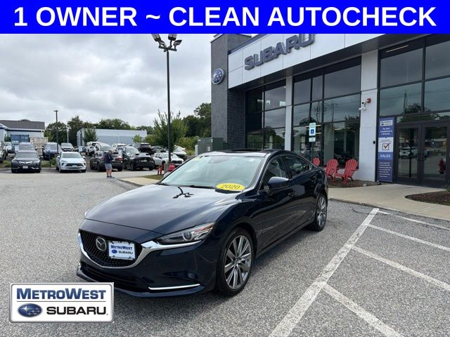 Deep Crystal Blue Mica 2020 Mazda MAZDA6 Sedan Front-Wheel Drive 6-Speed Automatic