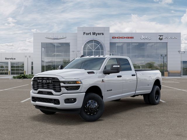 Bright White Clearcoat 2026 RAM 3500 Big Horn Crew Cab LB DRW 4WD Pickup Truck Four-Wheel Drive 8-Speed Automatic