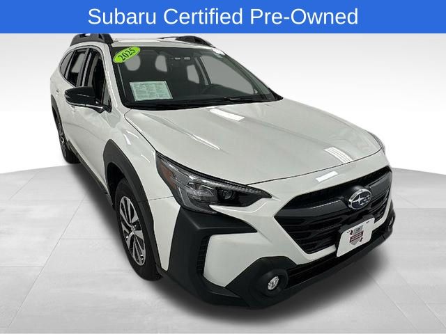 Crystal White Pearl 2025 Subaru Outback Premium AWD SUV / Crossover All-Wheel Drive Continuously Variable Transmission