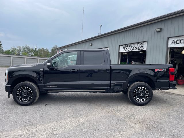 2025 Ford F-250SD Platinum - Agate Black Metallic exterior view 4