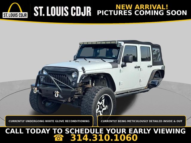 Bright White Clearcoat 2015 Jeep Wrangler SUV / Crossover Four-Wheel Drive 5-Speed Automatic