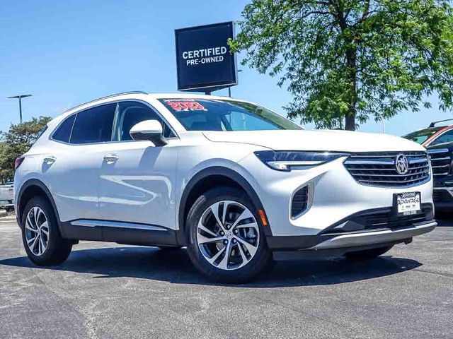 Summit White 2023 Buick Envision Essence FWD SUV / Crossover Front-Wheel Drive 9-Speed Automatic