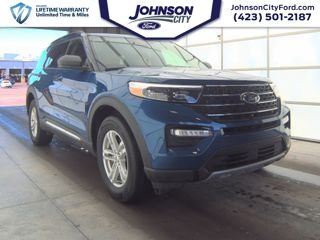 Blue Metallic 2023 Ford Explorer XLT AWD SUV / Crossover All-Wheel Drive Automatic