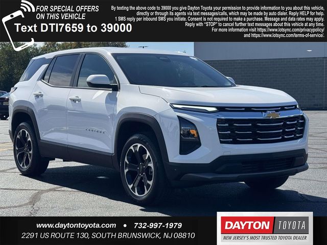 Summit White 2025 Chevrolet Equinox SUV / Crossover Four-Wheel Drive 8-Speed Automatic