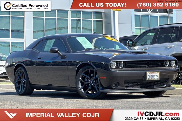Gray (Maximum Steel Metallic Clearcoat) 2019 Dodge Challenger R/T RWD Coupe Rear-Wheel Drive 8-Speed Automatic