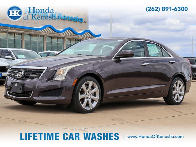 Purple (Majestic Plum Metallic) 2014 Cadillac ATS 2.0T AWD Sedan All-Wheel Drive 6-Speed Automatic