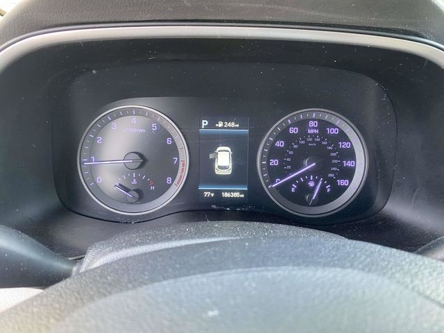 2019 Dazzling White Hyundai Tucson Ultimate FWD SUV