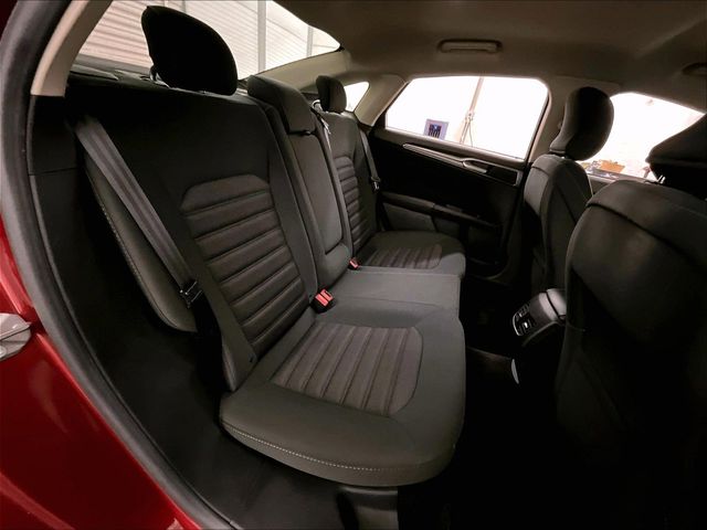 2018 Ford Fusion SE Red at Klick Lewis Buick Chevrolet