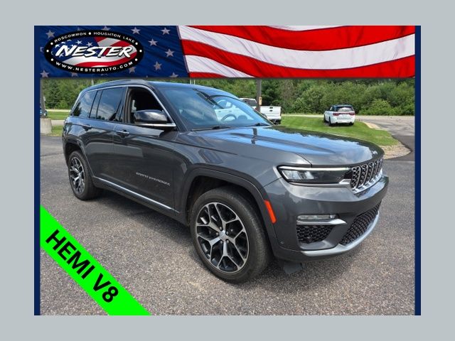 Baltic Gray Metallic Clearcoat 2022 Jeep Grand Cherokee SUV / Crossover Four-Wheel Drive 8-Speed Automatic