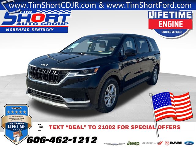 Aurora Black Pearl 2024 Kia Carnival LX FWD Minivan Front-Wheel Drive 8-Speed Automatic