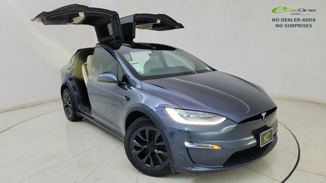 Midnight Silver Metallic 2023 Tesla Model X SUV / Crossover All-Wheel Drive 1-Speed Automatic