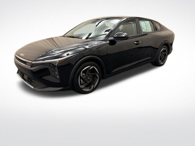 Aurora Black Pearl 2025 Kia K4 EX FWD Sedan Front-Wheel Drive Continuously Variable Transmission
